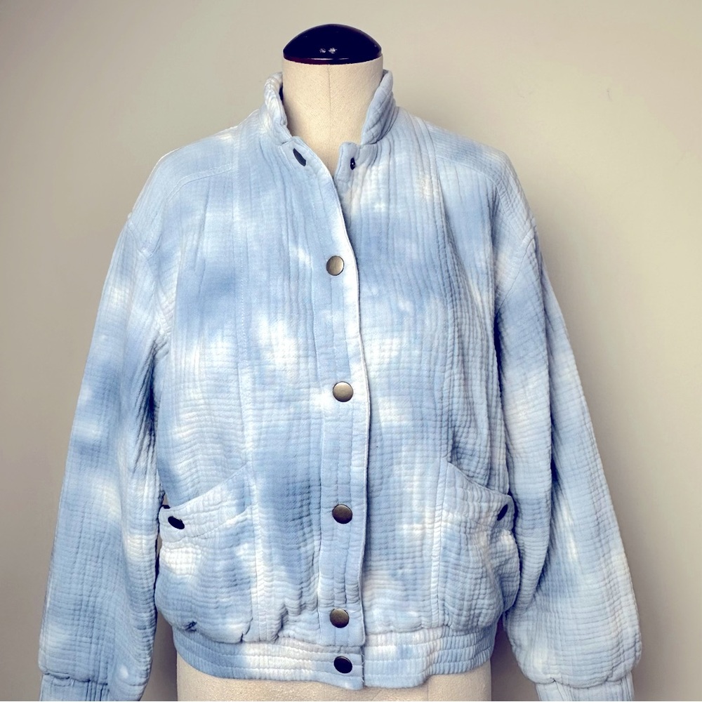 Universal Thread Quilted Bomber Jacket - image 1